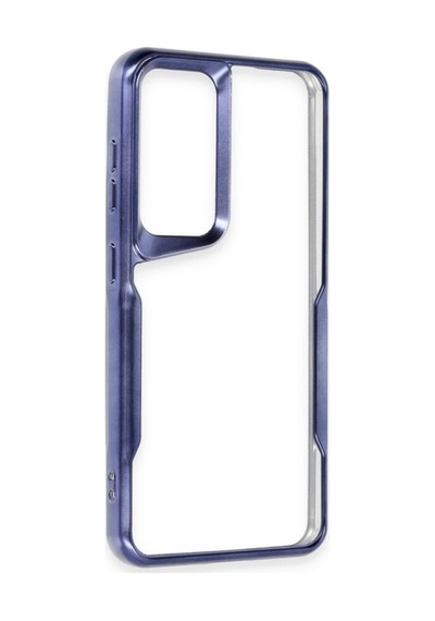 Newface - 766 - Samsung Galaxy Uyumlu A14 4g Kılıf Boyi Silikon Kapak - Csmo-tex - - Lacivert