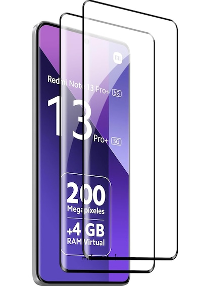 Xiaomi Redmi Note 13 Pro+ Plus Ekran Koruyucu Kırılmaz Cam Oval