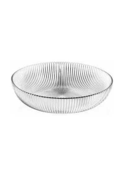 Sigma Yuvarlak Cam Salata Kasesi 20 Cm Şeffaf