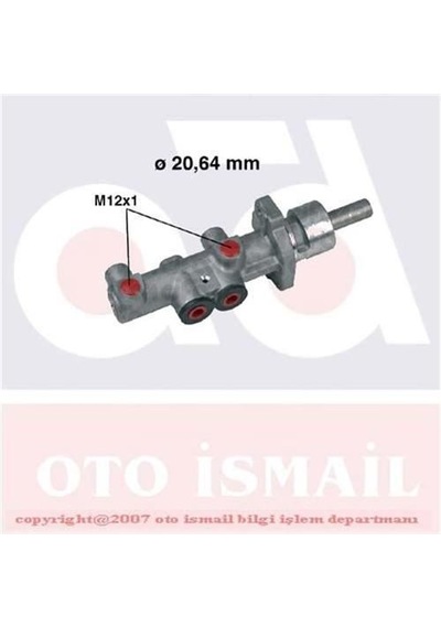 BOSCH 986480820 FREN ANA MERKEZİ CORDOBA 1.6 2.0 1.4 TDI 1.9 TDI