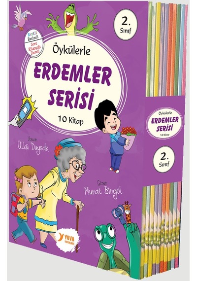 Yuva 2. Sınıf Öykülerle Erdemler Serisi 10 Kitap