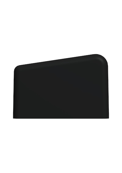 Cateksss Kaydırmaz Merdiven Ayağı Plastiği Merdiven Pabucu 20x40 Mm Siyah - 34 Lü Paket