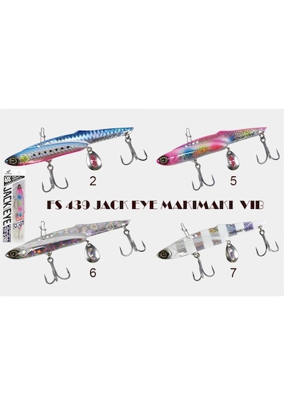 Hayabusa FS 439 Jack Eye Maki Maki 40gr Metal Vibrasyon Jig Suni Yem