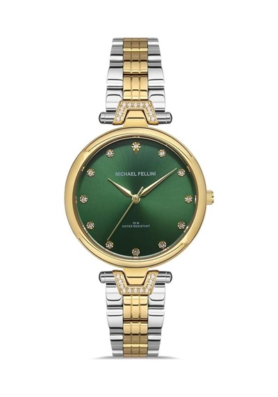 Michael Fellini2315-9 Unisex Kol Saati Altın - Siyah