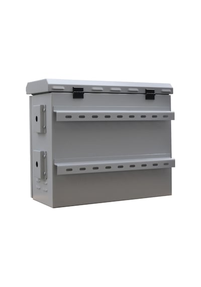 12U 19" 250Mm Outdoor Mobese Direk Tipi Rack Kabinet Çift Cidarlı