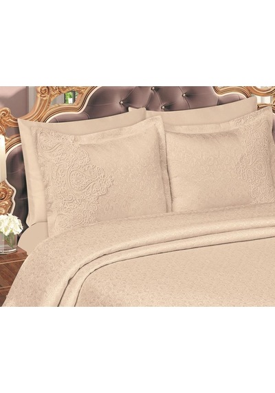 Farah Brokar Güpürlü Pike Takımı Bej (541555306) Bej