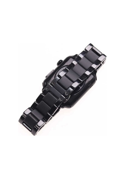 Watch 42mm Mat Seramik Metal Tknc Kordon-siyah