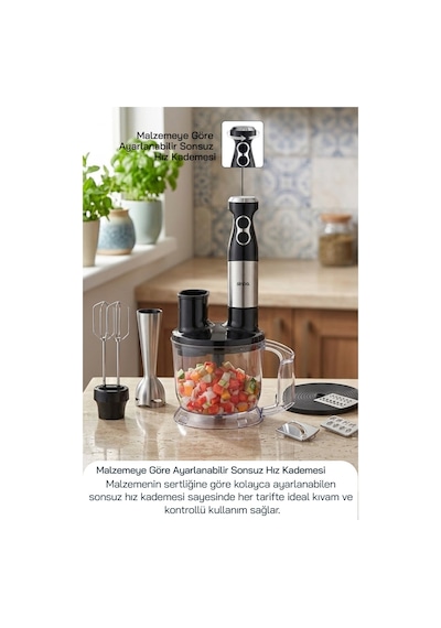 Sinbo SHB-7532 1500 W El Blender Seti