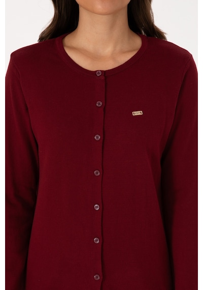 U.s. Polo Assn. Kadın Bordo Hırka Triko 50307719-vr014 Bordo