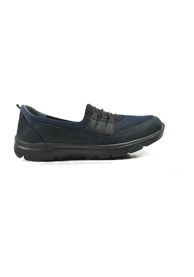 Beety 017 Lacivert Nubuk Bağsız Ortopedik Casual Kadın Ayakk... Lacivert