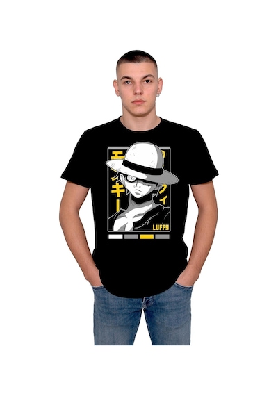 Luffy Anime Naruto Japanese Japan Korea Dizi Tişört Unisex T-shirt 001