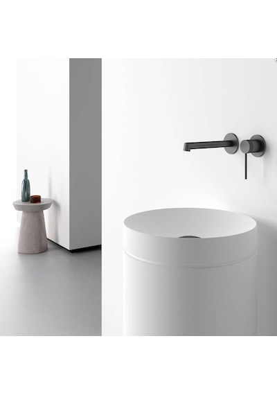 Fontana - Ankastre Lavabo Bataryası Mat Siyah İç Takım Dahil Outlet - Fj-a2005- Diğer