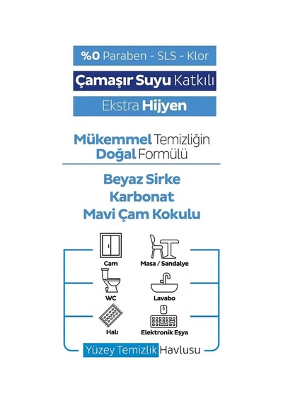 Easy Clean Çamaşır Suyu Katkılı Yüzey Temizlik Havlusu 4x100 400 Yaprak Intermop Slim Cam Bezi Diğer