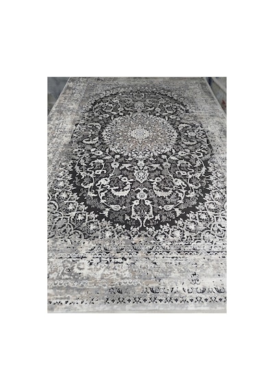 Black Serisi 200x290 6m2 Akrilik Dokuma Halı Siyah