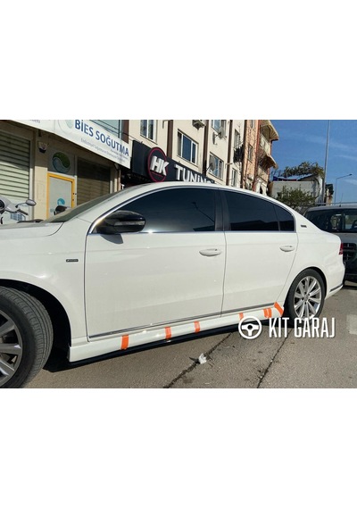 Kit Garaj Passat B7 Yan Marşpiyel Çift Plastik Boyasız