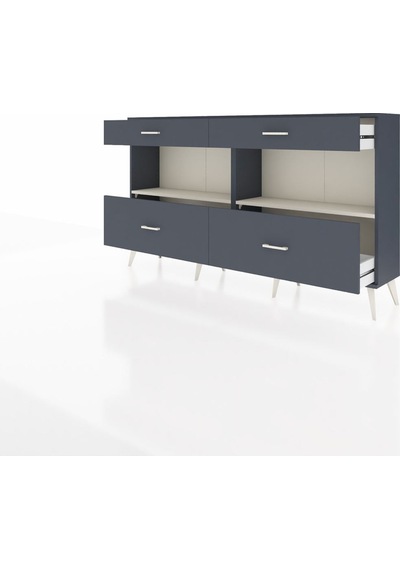 Arges Konsol 2 Raflı 4 Çekmeceli 176x30x99 Antrasit-aytaşı/antra Antrasit-aytaşı/antrasit Arges Konsol 2 Raflı 4 Çekmeceli 176x30x99 Antrasit-aytaşı/antra Antrasit-aytaşı/antrasit