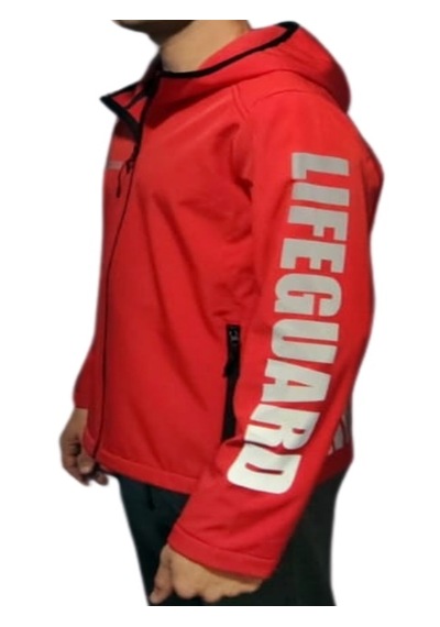 Lıfeguard Softshell Kapşonlu Mont Kırmızı