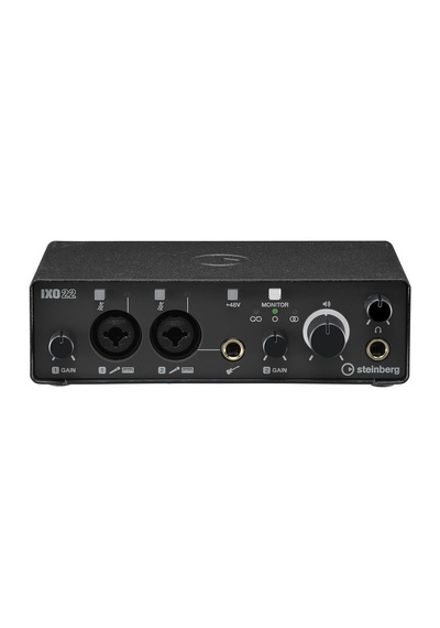 Steinberg Ixo22 - Mobil Uyumlu 2x2 Usb Ses Kartı Siyah