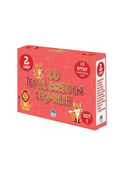 100 Temel Eserden Seçmeler-Set 1- Martı Yayınları