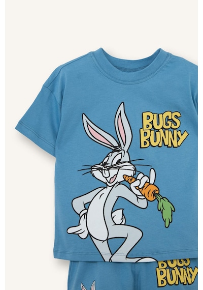 Defacto Looney Tunes 2li Takım Erkek Bebek H4128a526smbe227 Mavi-be227