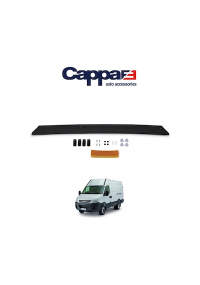 Cappafe Iveco Daily Ön Kaput Koruma Rüzgarlık 4Mm Abs 2011-201