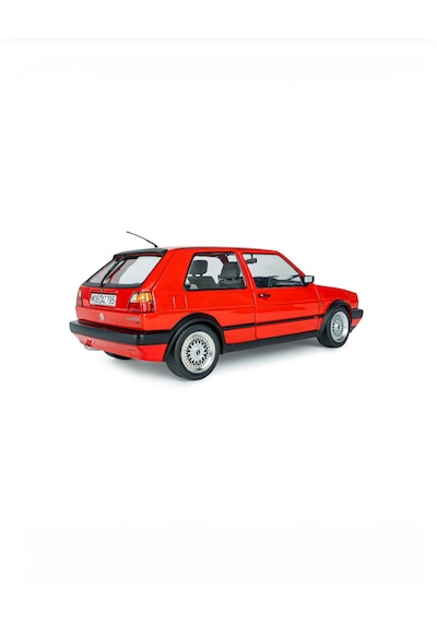 Solido 1:18 Ölçek 1989 Volkswagen Golf 2 Gtı G60 - Mars Red Model Araba