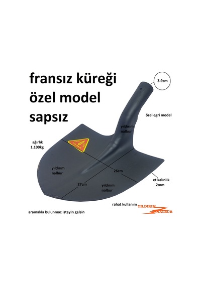 Yaparlar Toprak Fransız Küreğİ