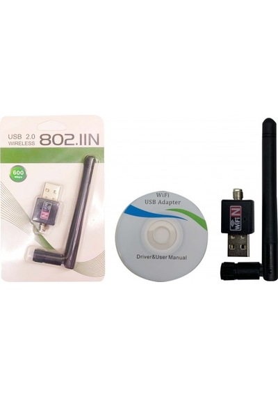 Platoon Pl-9334 600 Mbps 2 Dbi Antenli Wireless Adaptör