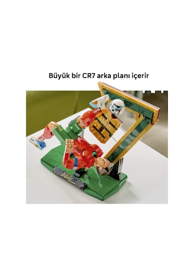 LEGO® Editions Cristiano Ronaldo – Futbol Efsanesi 43016 - 12 Yaş ve Üzeri Çocuklar için Dekoratif Model Yapım Seti (854 Parça)