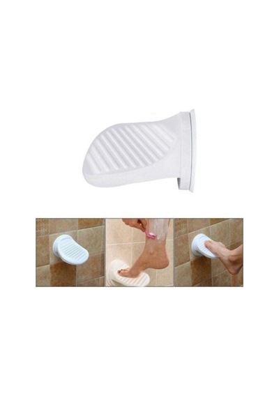 Banyo Ayak Dayanağı Pedalı Beyaz