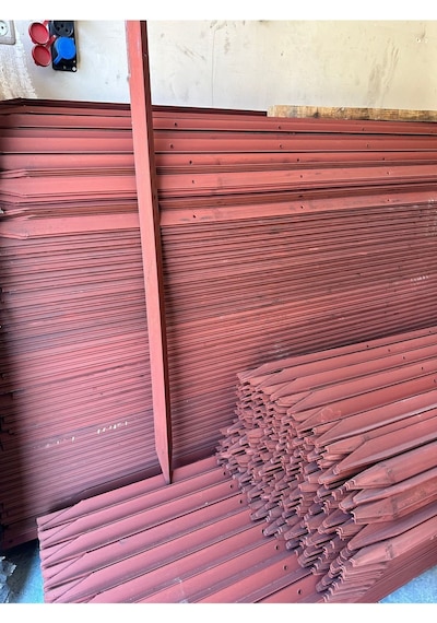 Köşebent Demir Sivri Antipaslı- 30 X 30 -3mm 150 Cmyükseklik 5 Adet