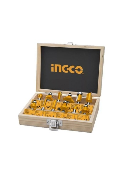 Ingco 12mm Saplı Freze Seti 304805118