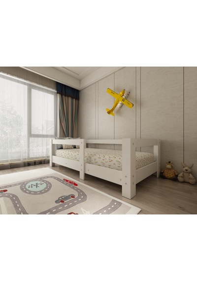 Herseycik Ninnimo Mdf Montessori Karyola Y2 Beyaz - Y 1045 Beyaz