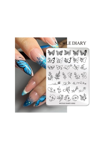 Nicole Diary Metal Stampa Tabakası X002 56249