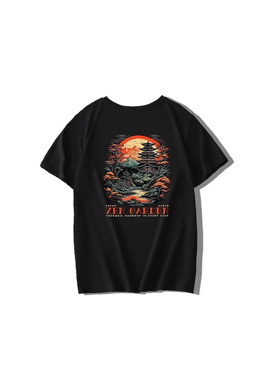 Brz Kıds Brz Kids Unisex Çocuk Zen Garden T-shirt-siyah Siyah