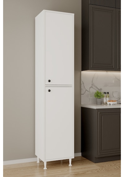 Aeka Ae-2027 Lina 2 Kapaklı Raflı Dar Yüksek Boy Banyo Çok Bölmeli Depolama Dolabı 40x180 Cm Çok Amaçlı Dolap Beyaz Aeka Ae-2027 Lina 2 Kapaklı Raflı Dar Yüksek Boy Banyo Çok Bölmeli Depolama Dolabı 40x180 Cm Çok Amaçlı Dolap Beyaz