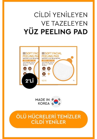 Face Peeling Pad 2'li