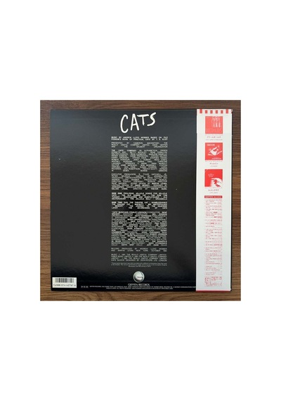 Andrew Lloyd Webber "cats" Selections From The Original Broadway Cast Recording