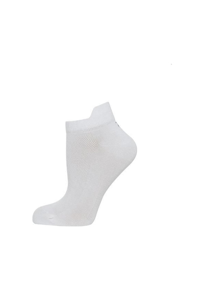 Thermoform Bambu 3'Lü Unisex Patik Çorap Beyaz Lacivert - Siyah