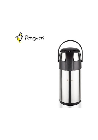 Penguen 1230A 3 Lt Inox Pompalı Termos
