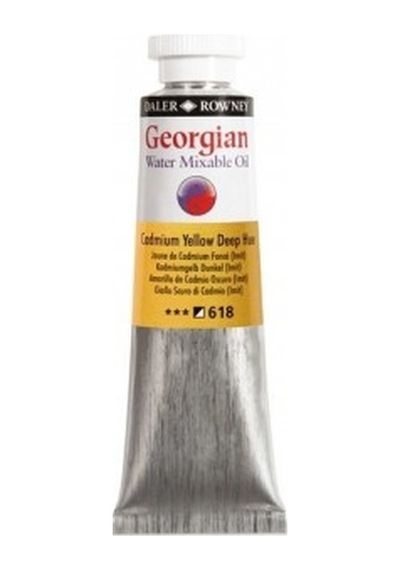 Georgıan Water Mıxable Oıl 37 ML 618 Cadmium Yellow Deep