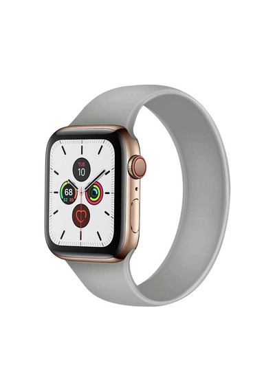 Apple Uyumlu  Watch 38mm Krd-31 Solo Loop Medium Kordon Kırmızı