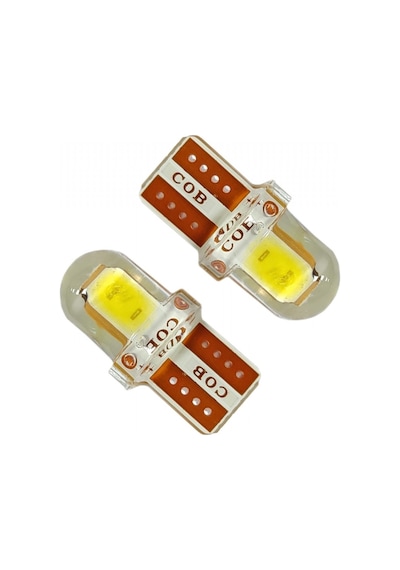 Carub 12v T10 Ampul Cob Led Silikon Beyaz Br0400214