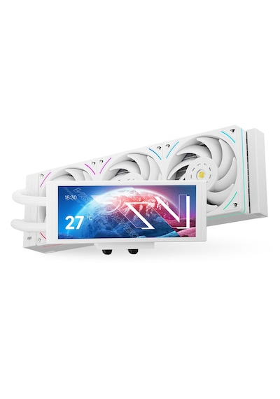 Thermalright Trofeo Vision 360 Argb White 360mm Intel-amd Uyumlu İşlemci Sıvı Soğutucu 360 MM