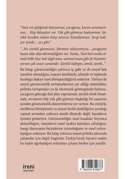 Güvencesizlik Halleri / Dr. Nihal Samsum