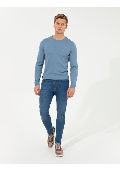 Pierre Cardin Erkek Mavi Kazak /triko 50257290-vr036 Mavi