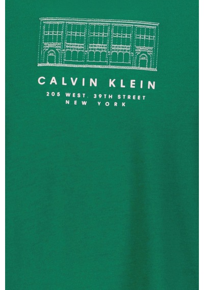 Calvin Klein Jeans Erkek Tişört Lv04rf823g Yeşil