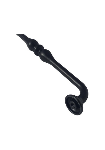 Fesleğen Kulp 160 Mm Siyah Mutfak Kulpu Çekmece Dolap Kapak Kulbu Metal Mobilya Dolabı Kulpları