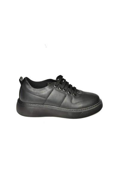 Fox Shoes T274148309 Siyah/siyah Spor Ayakkabı Sneakers Siyah/siyah-suni Deri Siyah