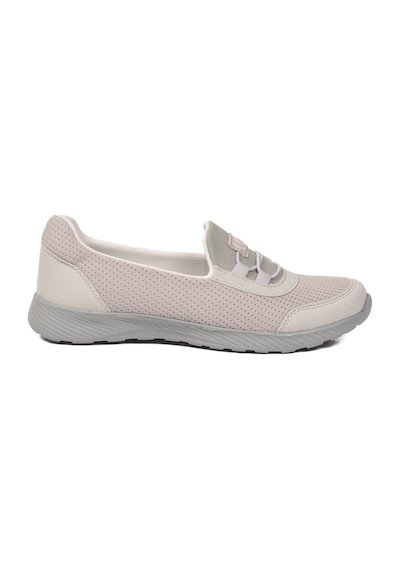 Walkway Buz Fileli Hafif Esnek Kolay Giyilebilir Kadın Casual Ayakkabı 575 G Gri